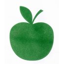 Velour-Motiv - Bgelmotiv  - Apfel - grn