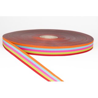 Farbenmix Webband Stripes sweets - 2 Meter Stck