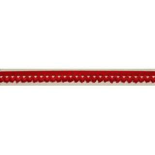 Wschegummi Ziergummi Rschengummi 15 mm breit - rot