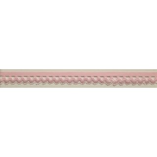 Wschegummi Ziergummi Rschengummi 15 mm breit - rosa
