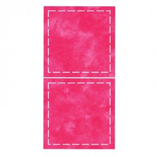 Accu Quilt Stoffstanz-Schablone 2 Quadrate 3 1/2 (8,9 x...
