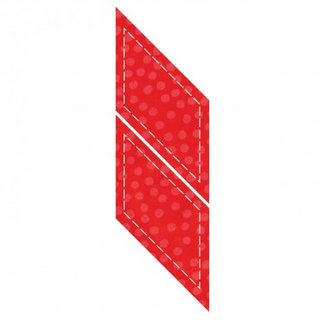Accu Quilt Stoffstanz-Schablone Parallelogram 2 3/4W x 2...