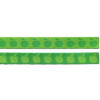 SeruKid - Webband Apfel - grell grün - 2 Meter Stück