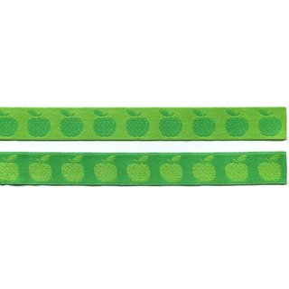 SeruKid - Webband Apfel - grell grn - 2 Meter Stck