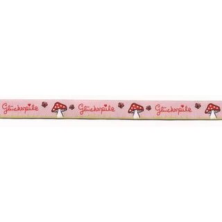 SeruKid Glckspilz Webband rosa - 2 Meter Stck