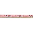 SeruKid Glckspilz Webband rosa - 2 Meter Stck