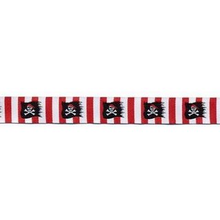 SeruKid - Webband Piratenflagge - 2 Meter Stck