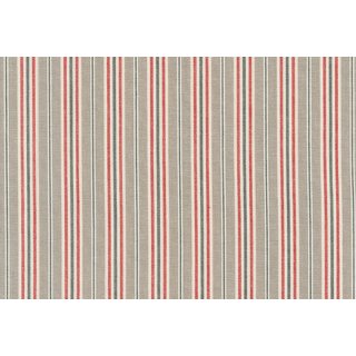 Westfalenstoffe Webstoff Streifen braum mit beige und rot...