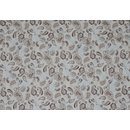 Feincord Hibernal - cremegrundig mit beigefarbenen Paisley