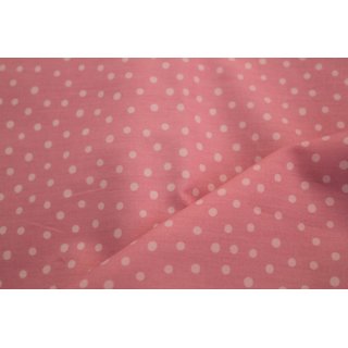 Webware Florence rosa mit unregelmäßigen kleinen Punkten