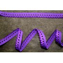 W�schegummi Ziergummi R�schengummi 15 mm breit - lila