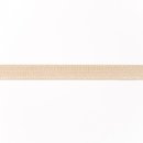 Elastisches Einfassband Falzgummi, beige