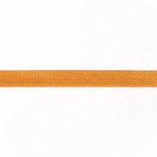 Elastisches Einfassband Falzgummi, cognac