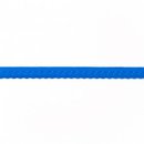 Elastisches Einfassband mit Bogenkante kobaltblau