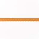 Elastisches Einfassband mit Bogenkante cognac