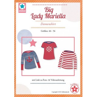 Farbenmix Schnittmuster Big Lady Mariella Damenshirt