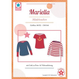 Farbenmix Schnittmuster Mariella Mädchenshirt