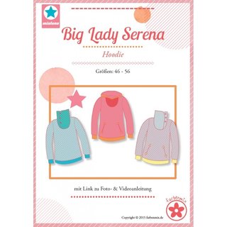 Farbenmix Schnittmuster Big Lady Serena Hoodie
