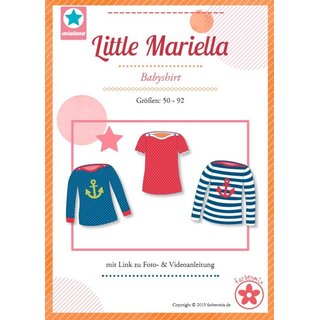 Farbenmix Schnittmuster little Mariella Babyshirt