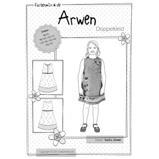 Farbenmix Schnittmuster Arwen Doppelkleid