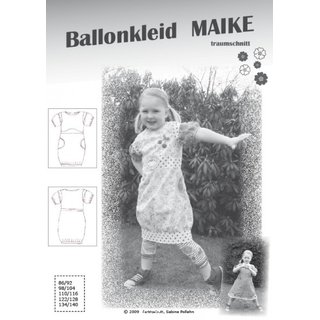 Farbenmix Schnittmuster Maike Ballonkleid