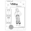 Farbenmix Schnittmuster Yelena Doppelhose