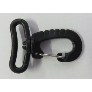 Karabiner fr Gurtband - 25 mm