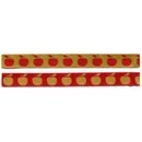 SeruKid - Webband Apfel - grn rot - 2 Meter Stck