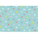 Westfalenstoffe - Lnneberga - mint Hahn/Huhn - Reststck...