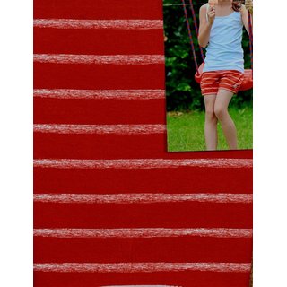 Jersey Sea Stripes rot weiß