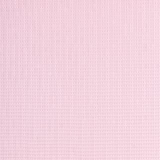 Waffelpique - uni rosa