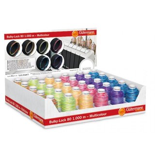 Gütermann Bauschgarn - Multicolor - versch. Farben