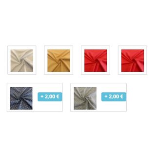 PUL Stoffe - versch. Farben und Muster