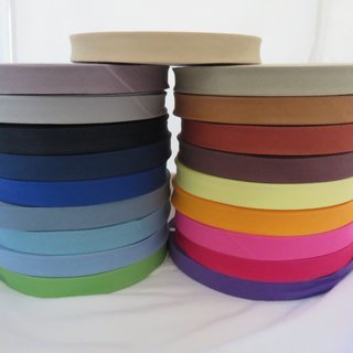 BaumwollSchrägband in versch. Farben 25 mm