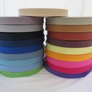BaumwollSchrägband in versch. Farben 25 mm