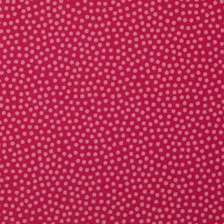 Baumwollstoff Dotty pink