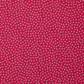 Baumwollstoff Dotty pink