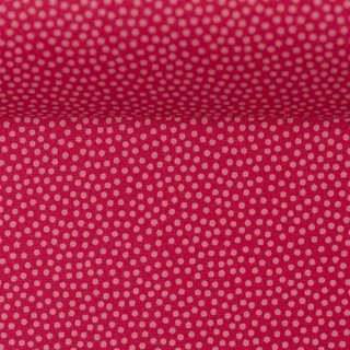 Baumwollstoff Dotty pink