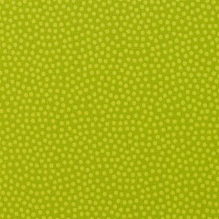 Baumwollstoff Dotty grün