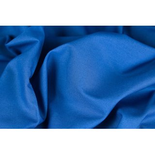 Baumwollstoff UNI -254 royalblau