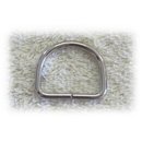 D Ringe - verschiedene Gren 25 mm - Farbe silber