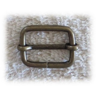 Gurtversteller - 2 cm altmessing