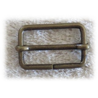 Gurtversteller - 3 cm altmessing