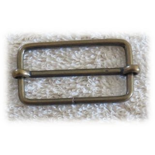Gurtversteller - 4 cm altmessing