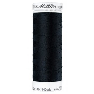 Seraflex - elastisches Nähgarn 4000 - schwarz