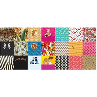 Maskenpanel - 21 Früchte, Blumen und Co