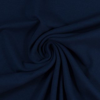 leichtes Bündchen uni 598 dunkelblau