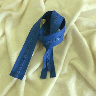 Teilbarer Reiverschluss - Profilreiverschluss 65 cm trkis