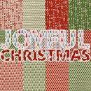 Joyful Christmas - beschichtete Baumwolle