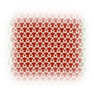 Joyful Christmas - beschichtete Baumwolle rote Engel